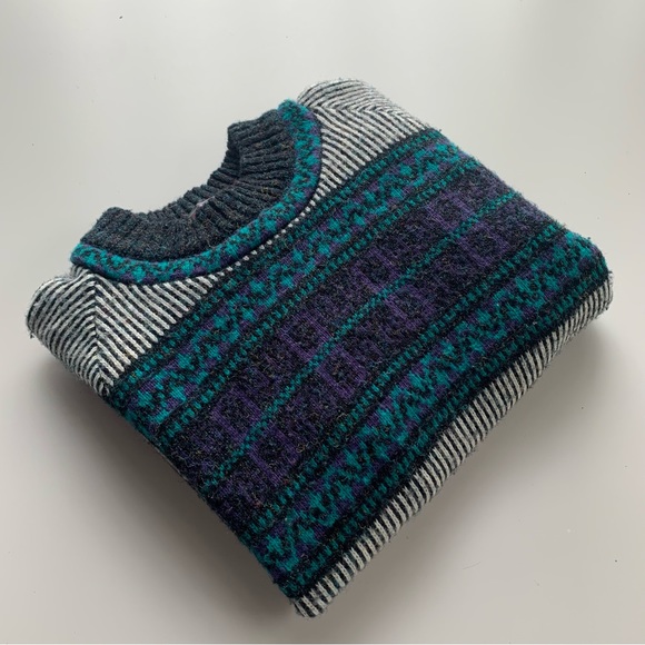 Vintage grandpa sweater size L - Picture 4 of 5